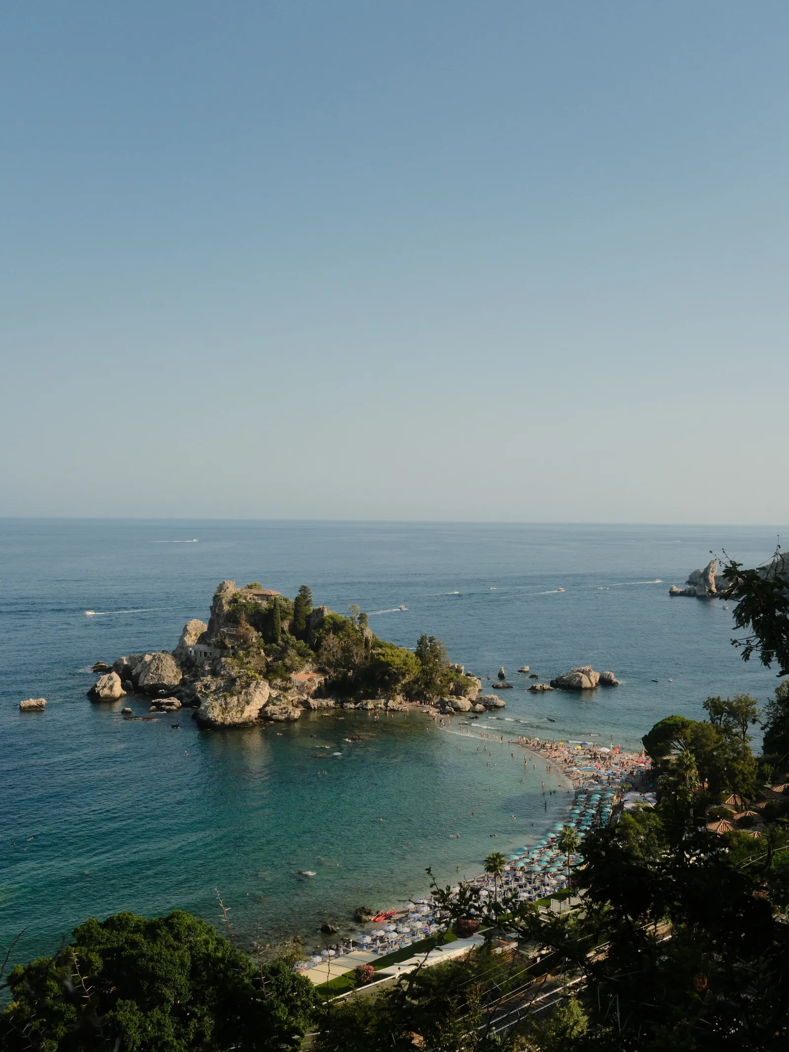 Isola bella taormina Sicily - Essenza fujifilm film recipe