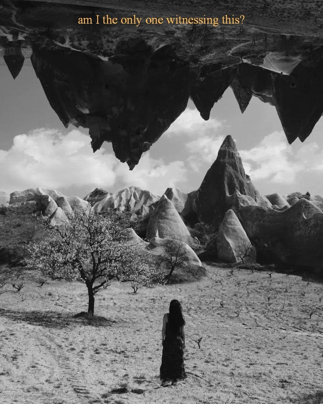 A dramatic double exposure from Goreme, Cappadocia.