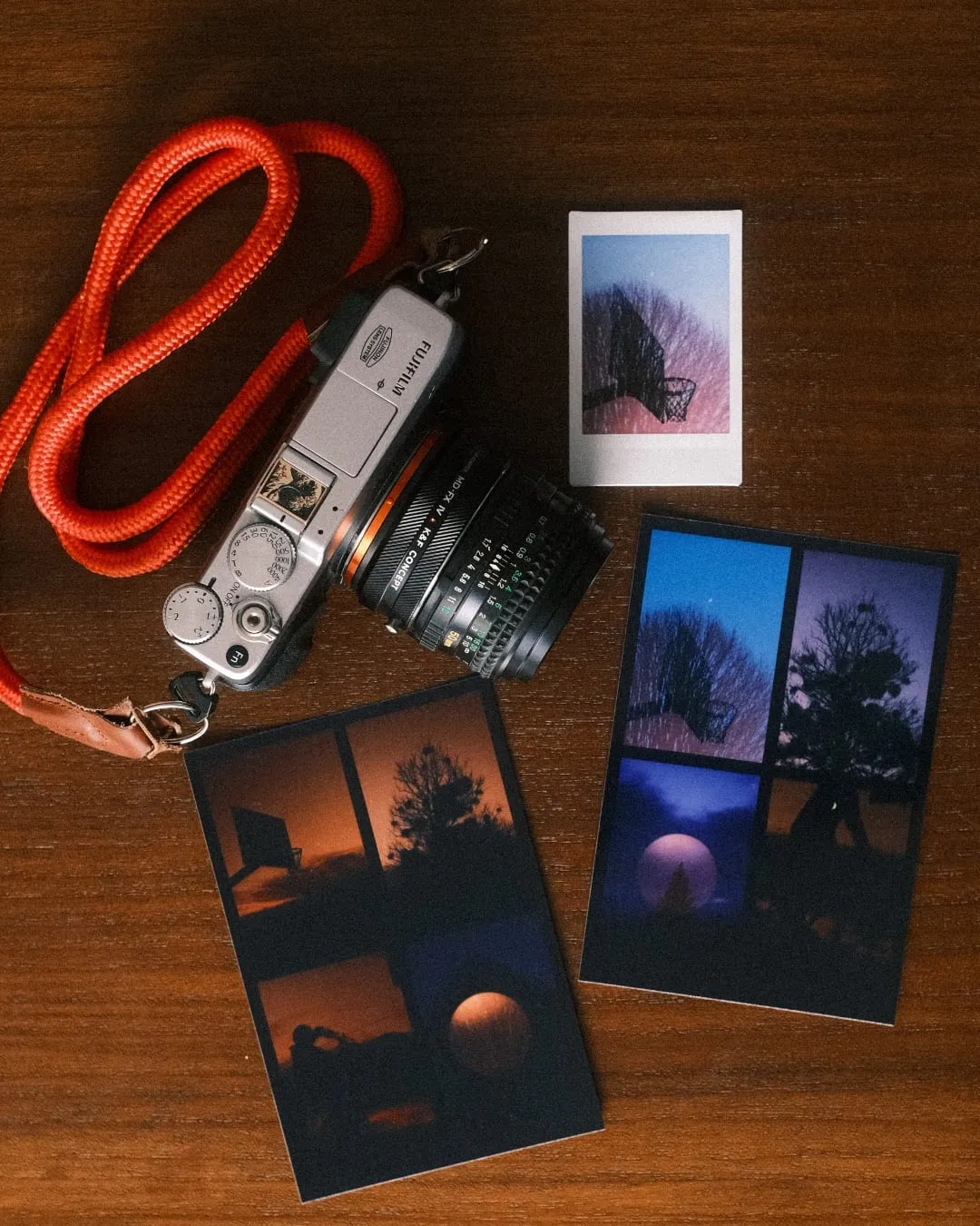 Fujifilm X-E1, Minolta Rokkor 50mm 1.7 and prints from the Canon Selphy CP1500