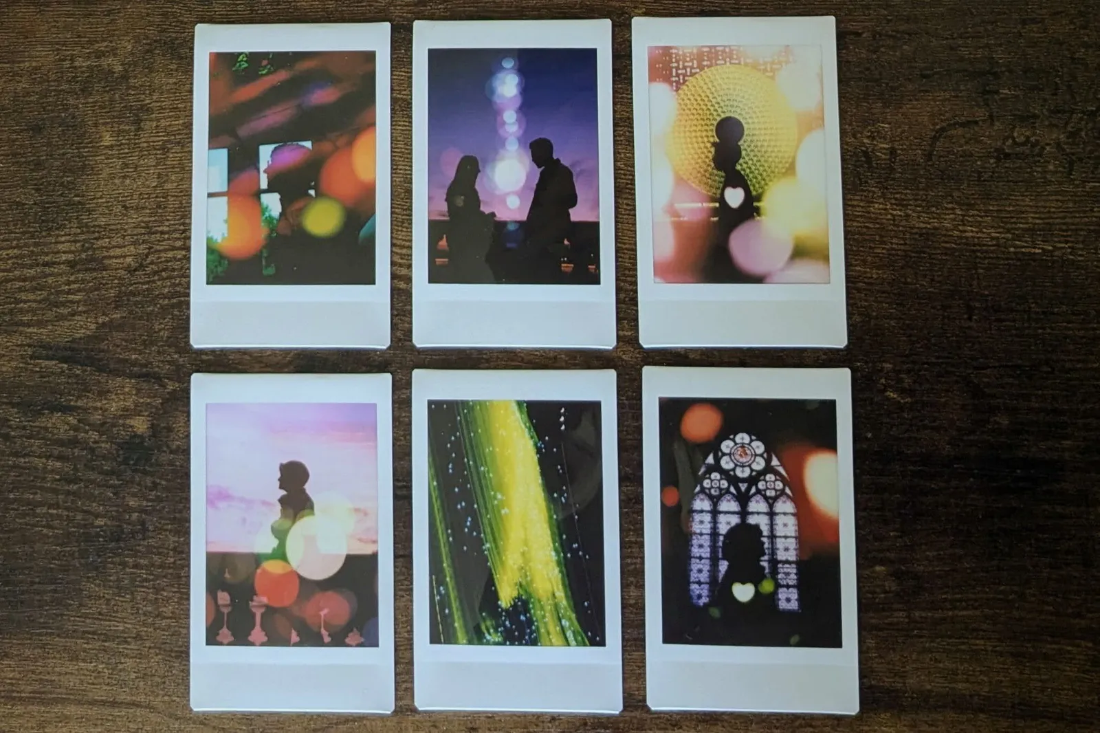 Multiple exposure printed on Fujifilm instax mini.